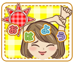 Kawaii Girls Stickers sticker #8071501