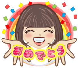 Kawaii Girls Stickers sticker #8071503