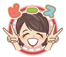 Kawaii Girls Stickers sticker #8071505