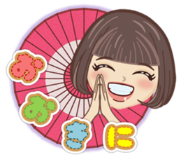 Kawaii Girls Stickers sticker #8071514