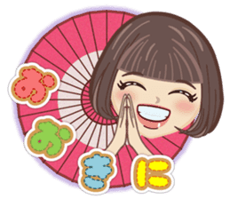 Kawaii Girls Stickers sticker #8071514