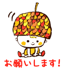 Satoshi's happy characters vol.33 sticker #8072009