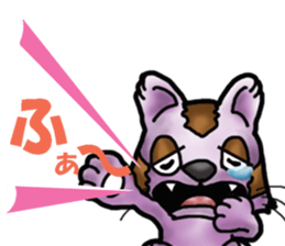 Kotora boy of rainbow-colored cat sticker #8072206