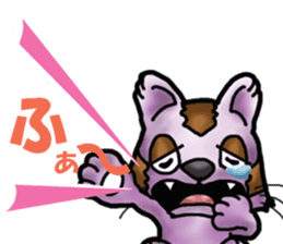 Kotora boy of rainbow-colored cat sticker #8072206