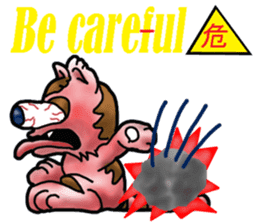 Kotora boy of rainbow-colored cat sticker #8072208