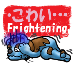 Kotora boy of rainbow-colored cat sticker #8072209