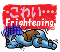 Kotora boy of rainbow-colored cat sticker #8072209