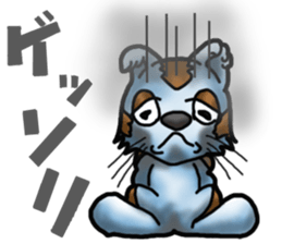 Kotora boy of rainbow-colored cat sticker #8072211