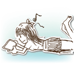 PAPER GIRL sticker #8072355