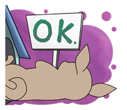 Chihuahua does not go out of the house sticker #8072586