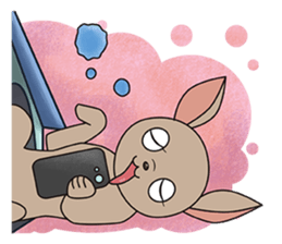 Chihuahua does not go out of the house sticker #8072588