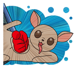 Chihuahua does not go out of the house sticker #8072592