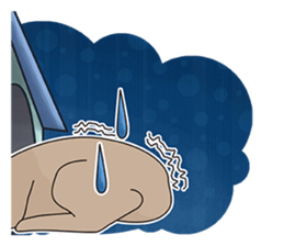 Chihuahua does not go out of the house sticker #8072599