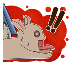 Chihuahua does not go out of the house sticker #8072602