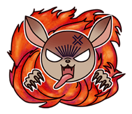 Chihuahua does not go out of the house sticker #8072606