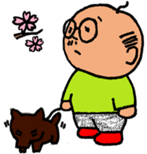 Funny Aged Man sticker #8073015