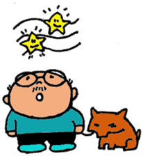 Funny Aged Man sticker #8073016