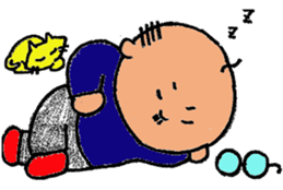 Funny Aged Man sticker #8073021