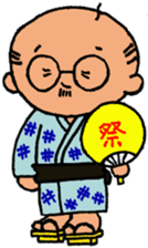 Funny Aged Man sticker #8073025