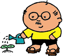 Funny Aged Man sticker #8073035