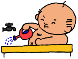 Funny Aged Man sticker #8073051