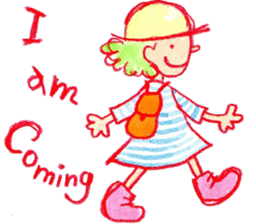 English The daily life of girls & kitty2 sticker #8073094