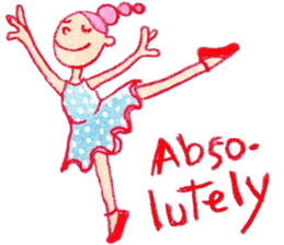 English The daily life of girls & kitty2 sticker #8073105