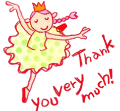 English The daily life of girls & kitty2 sticker #8073106