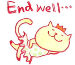 English The daily life of girls & kitty2 sticker #8073119