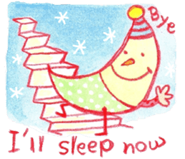 English The daily life of girls & kitty2 sticker #8073130