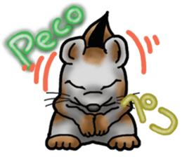 Behavior of Squirrel-Mouse sticker #8073172