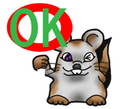 Behavior of Squirrel-Mouse sticker #8073188
