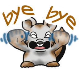 Behavior of Squirrel-Mouse sticker #8073205