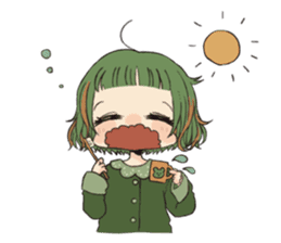 Little witch's sticker sticker #8074068