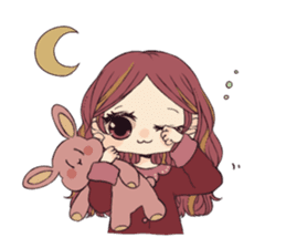 Little witch's sticker sticker #8074069