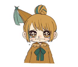Little witch's sticker sticker #8074071
