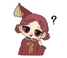 Little witch's sticker sticker #8074074