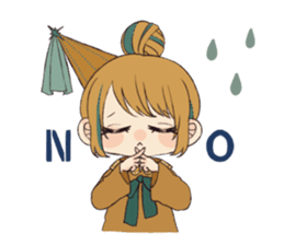 Little witch's sticker sticker #8074076