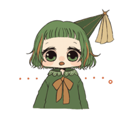 Little witch's sticker sticker #8074078