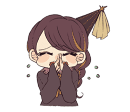 Little witch's sticker sticker #8074080