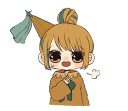 Little witch's sticker sticker #8074081