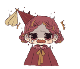 Little witch's sticker sticker #8074084