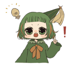 Little witch's sticker sticker #8074088