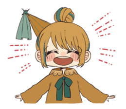 Little witch's sticker sticker #8074091