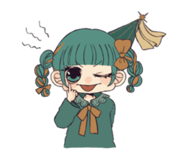 Little witch's sticker sticker #8074092