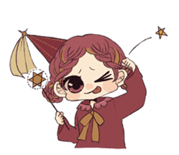 Little witch's sticker sticker #8074094