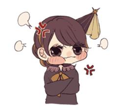 Little witch's sticker sticker #8074095