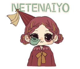 Little witch's sticker sticker #8074099