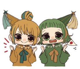 Little witch's sticker sticker #8074100