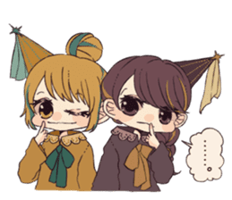 Little witch's sticker sticker #8074101